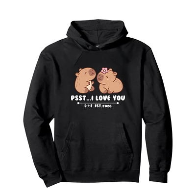 I Love You Couple Hoodie