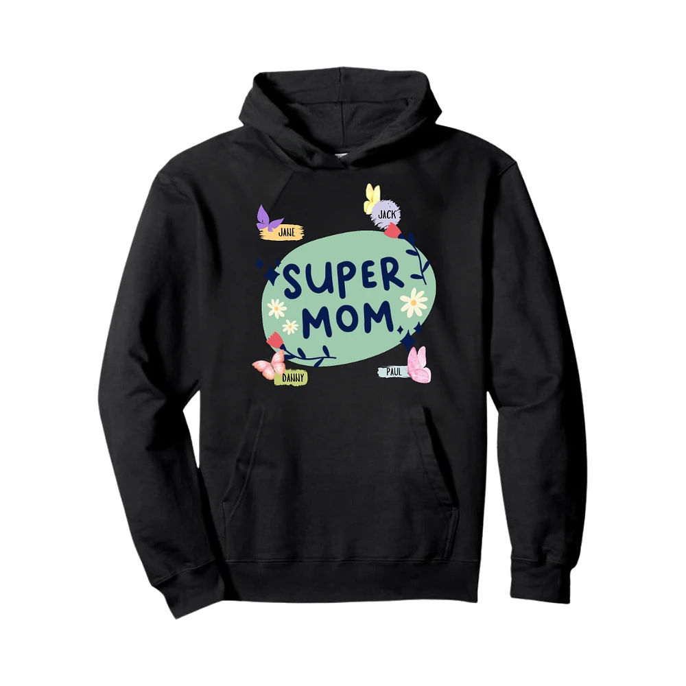 Super Mom Personalized Hoodie