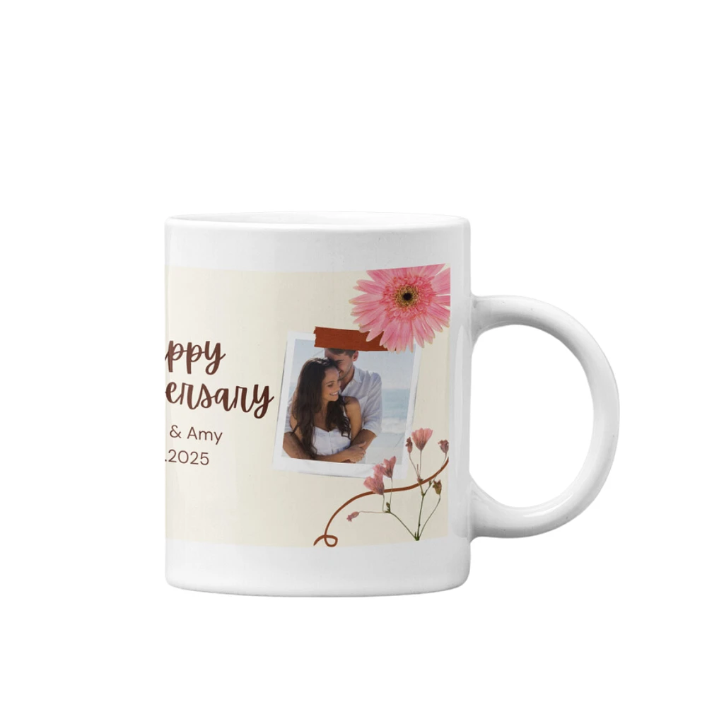 Custom Mug - Anniversary Personalized Mug