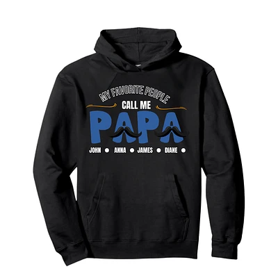 Papa Personalized Hoodie