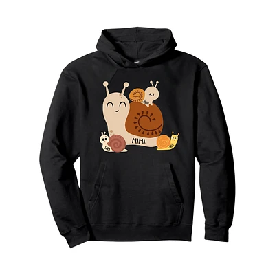 Mama Snail Personalized Hoodie