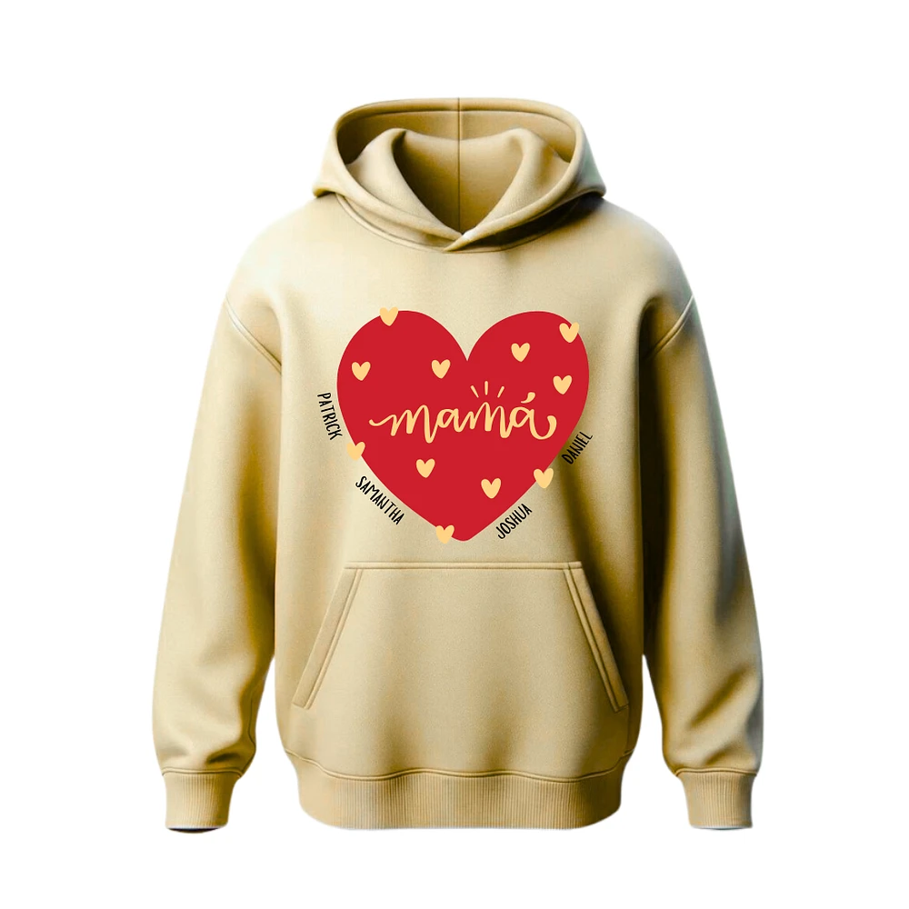 Mama's Love Personalized Hoodie