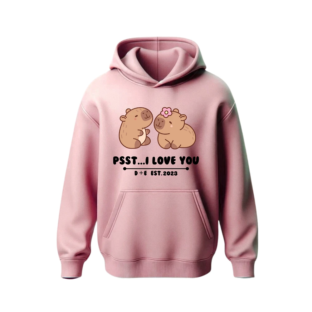I Love You Couple Hoodie