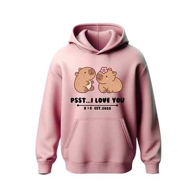 I Love You Couple Hoodie