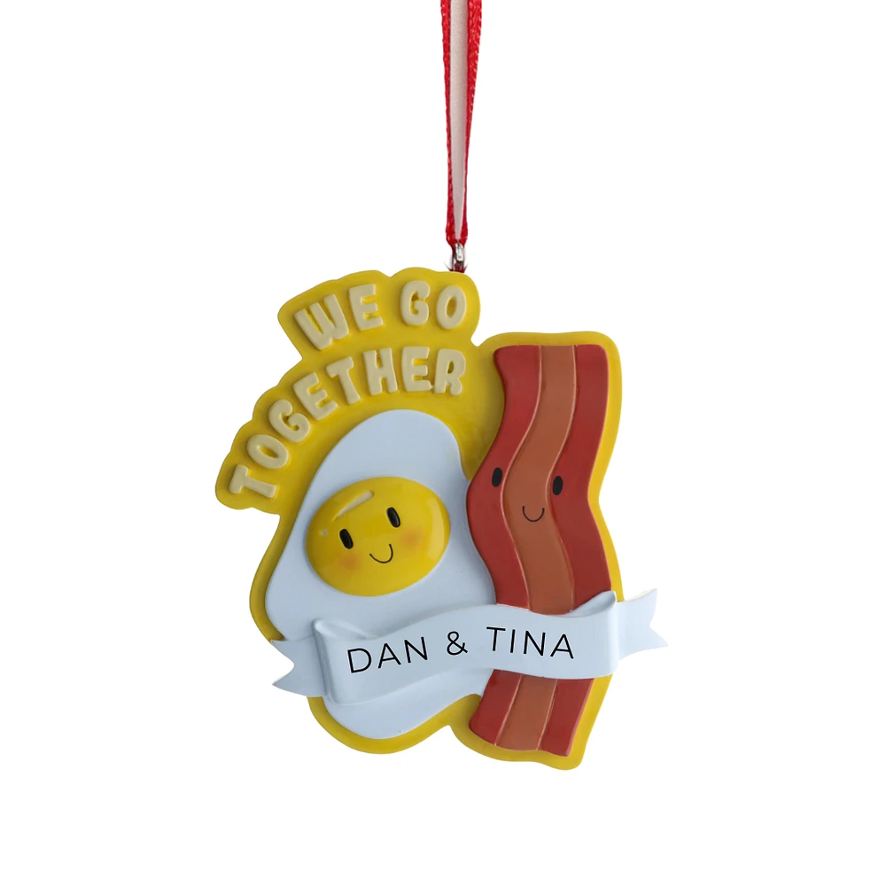 Bacon & Eggs - Couple Ornament