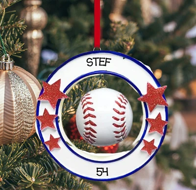 Baseball - 3D Ornament