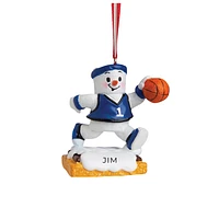 Basketball Snowman Ornament