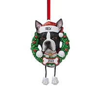 Boston Terrier Dog Ornament