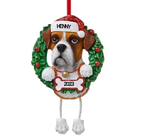 Boxer Dog Ornament