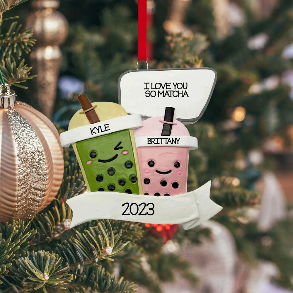 Bubble Tea Ornament