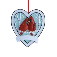 Cardinal Couple Ornament