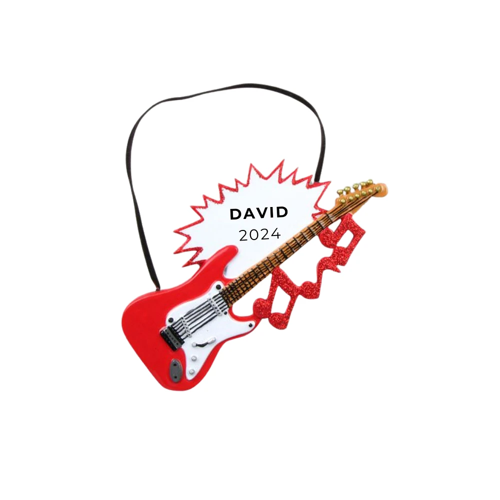 Electric Guitar Ornament