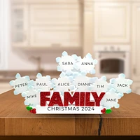 Snowflake Family of - Table Topper Stand Decoration