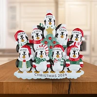 Winter Family of 9 Table Topper