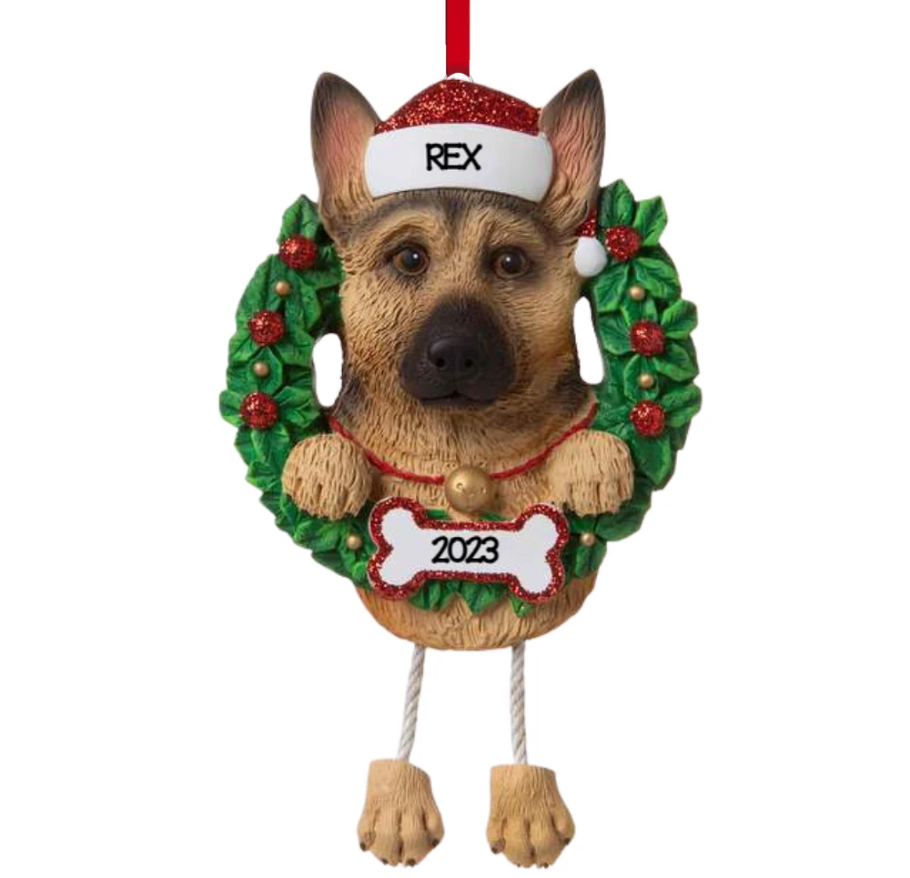 German Shepherd Dog Ornament