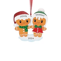 Gingerbread Couple Ornament