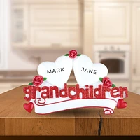 Grandchildren Family of - Table Topper Stand Decoration