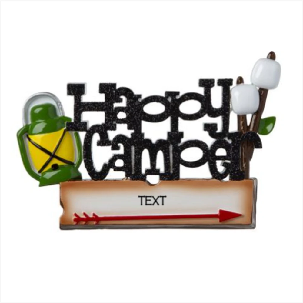 Happy Camper Ornament