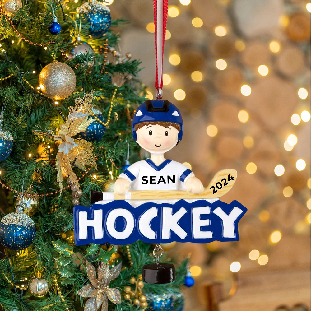 Hockey Ornament