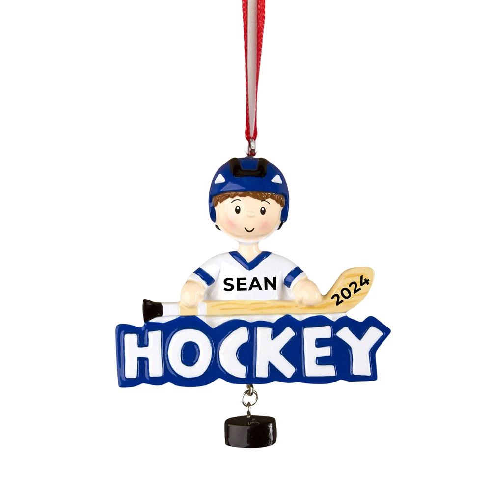 Hockey Ornament