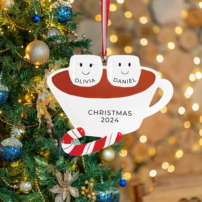 Hot Chocolate Family of Ornament