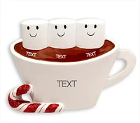Hot Chocolate Family of - Table Topper Stand Decoration