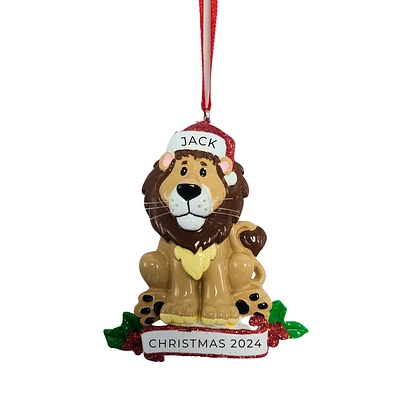 Lion Zoo Animal Ornament