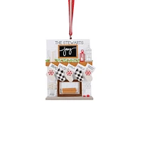 Mantle Stocking Family of Ornament
