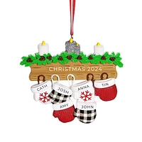 New Mitten Family 6 Ornament