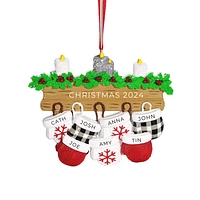 New Mitten Family 7 Ornament