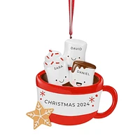 New Hot Cocoa Family of Ornament