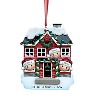 New House Family of 3 Ornament