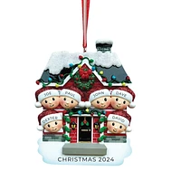 New Home Family of 6 Ornament