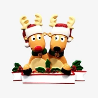 New Reindeer Family of - Table Topper Stand Decoration