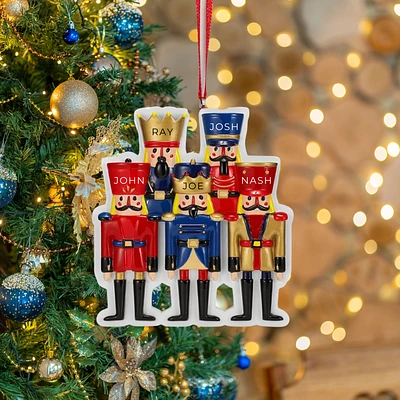 Nutcracker Family of 5 Ornament
