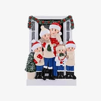 Farm House Family of 5 Ornament