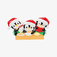 Penguin Baking Family of Ornament