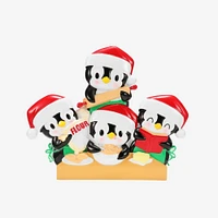 Penguin Baking Family of 4 Ornament
