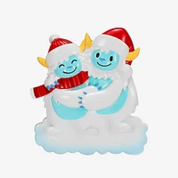 Yeti Couple Ornament