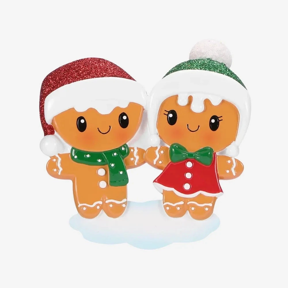 Gingerbread Couple Ornament