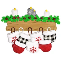 New Mitten Family 7 Ornament