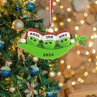 Pea Pod of 3 Ornament