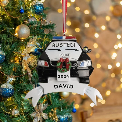 Police Car Ornament