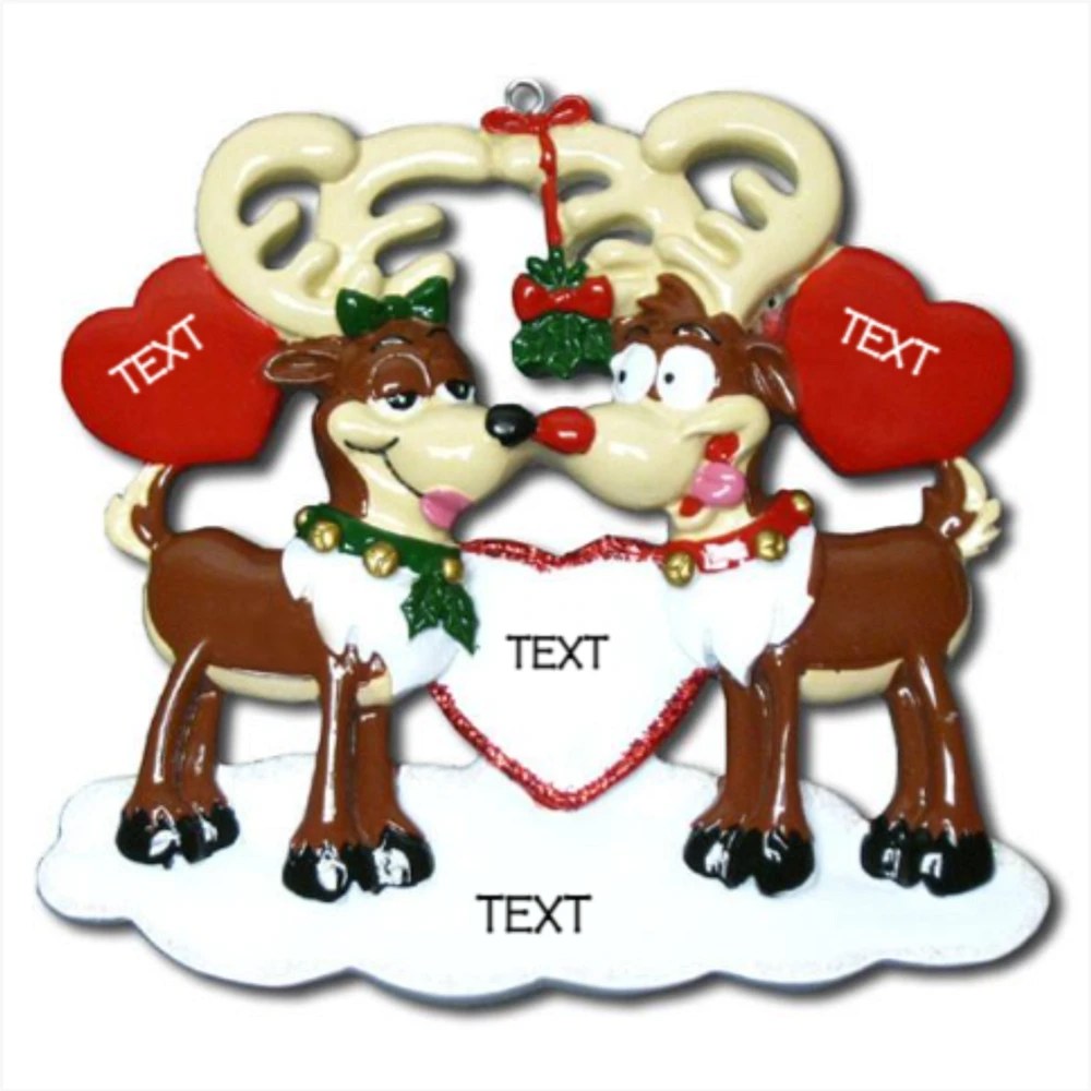 Reindeer Love Ornament