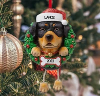 Rottweiler Dog Ornament