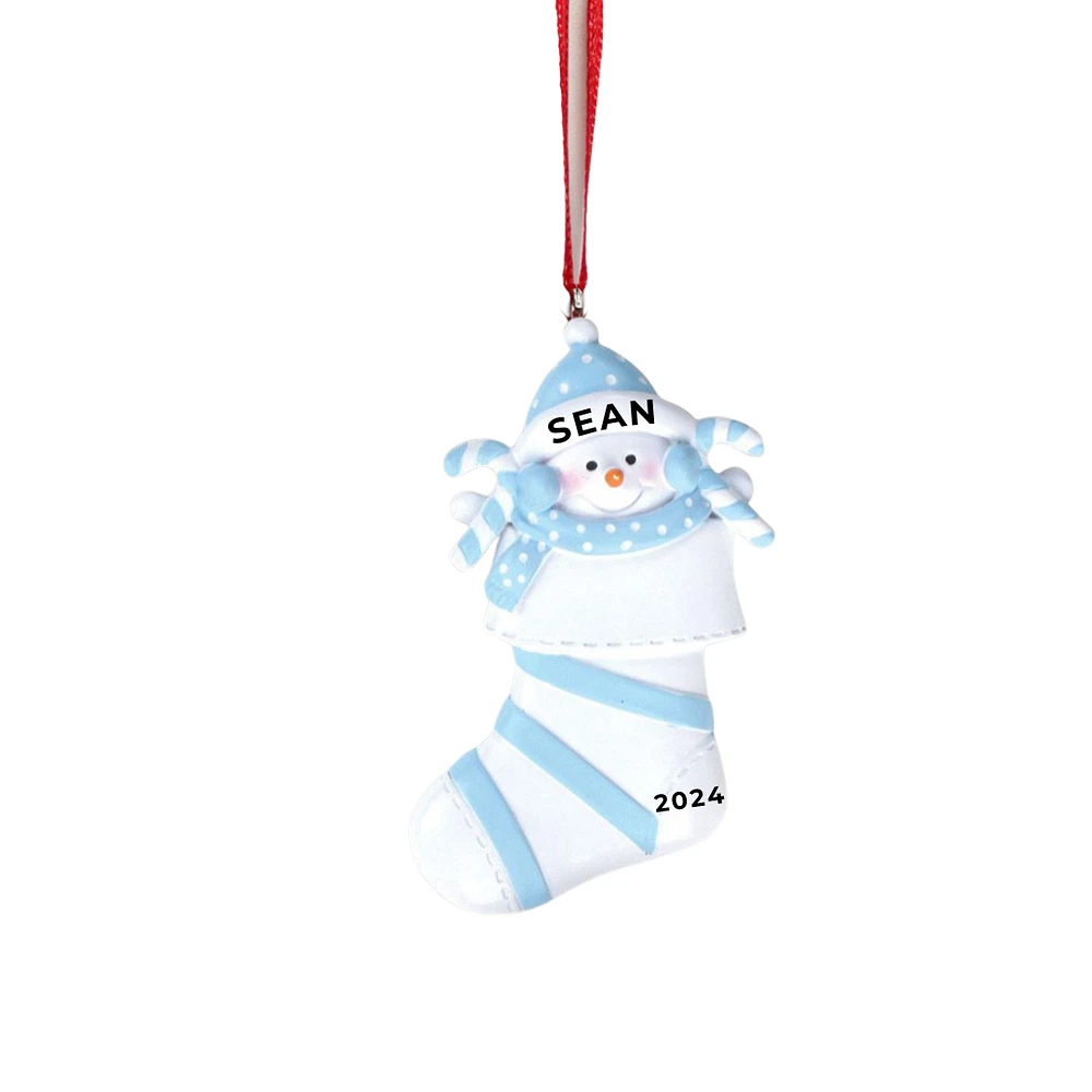 Snowbaby in Stocking