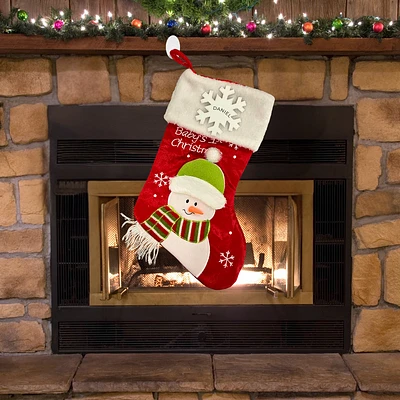 Snowman Stocking