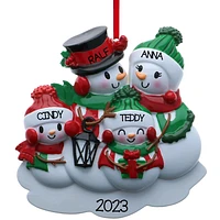 Snowman family