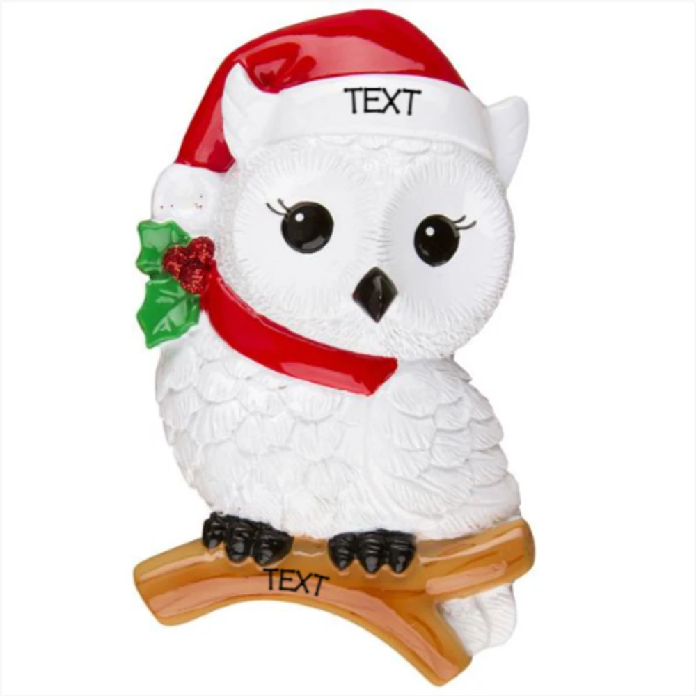 Snowy Owl Ornament