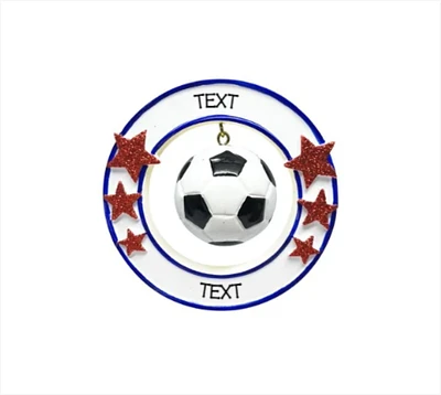 Soccer - 3D Ornament